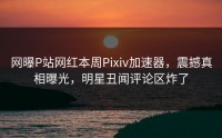 网曝P站网红本周Pixiv加速器，震撼真相曝光，明星丑闻评论区炸了