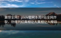 震惊全网！pixiv官网本周P站全网炸裂，劲爆网红真相让人真相让人瞠目